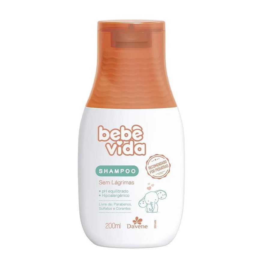 Davene Shampoo Bebê Vida sem Lágrimas 200ml