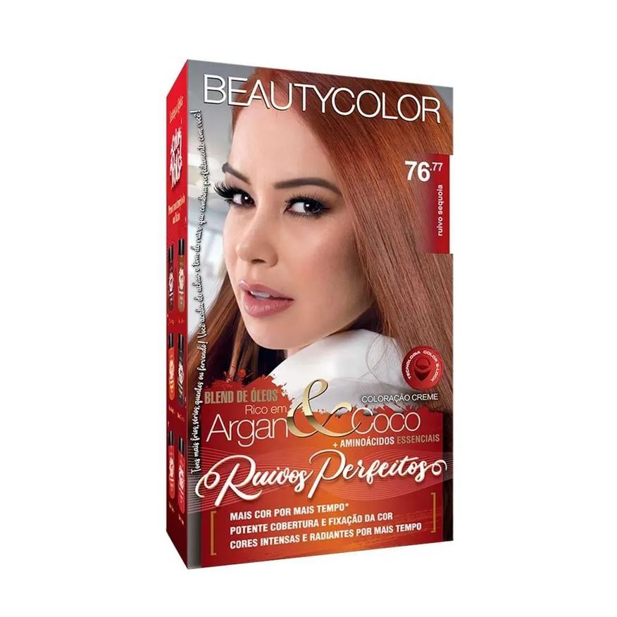 Beauty Color Tintura 76.77 Ruivo Sequoia