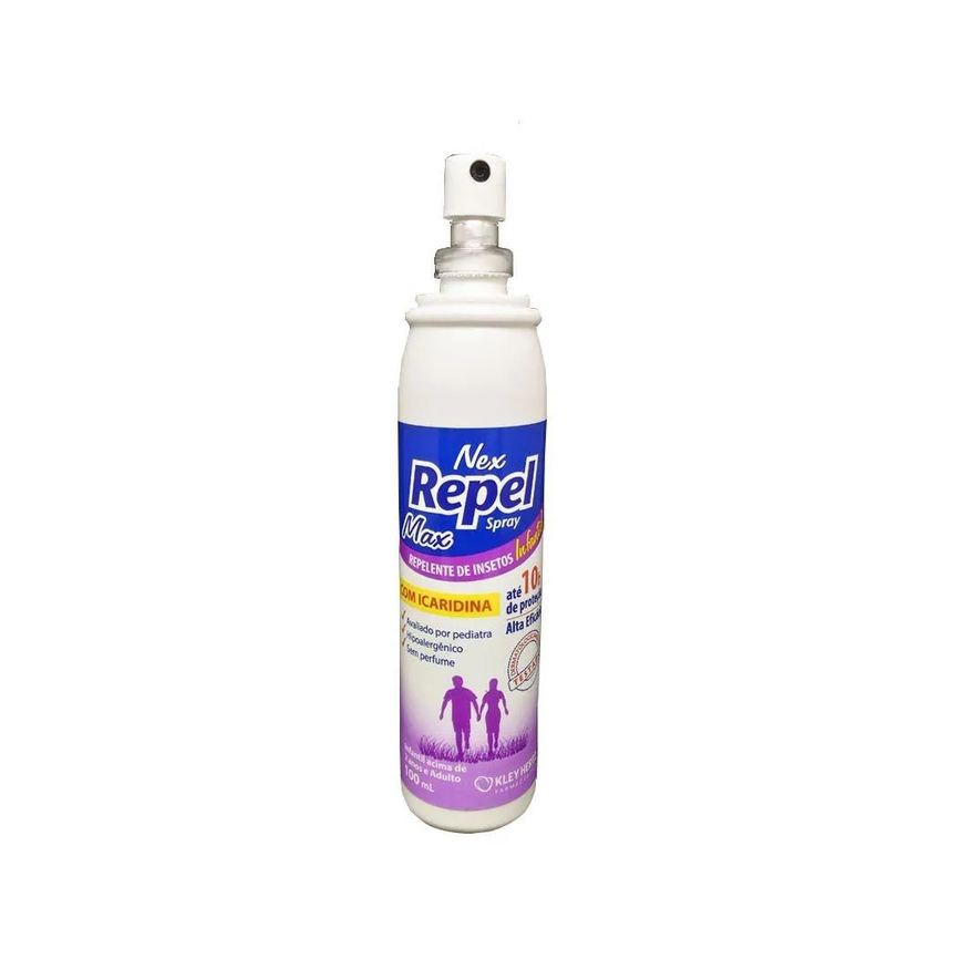 Kley Hertz Nex Repel Repelente Spray Infantil Icaridina 100ml Kley Hert