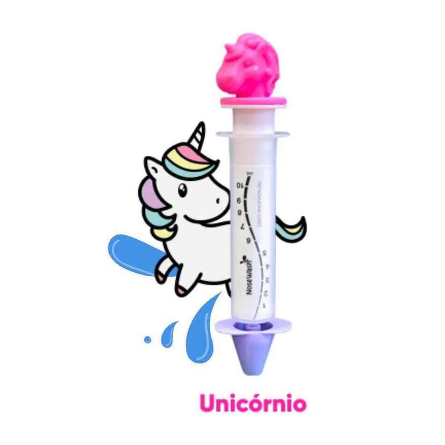 Agpmed Seringa Nosewash para Lavagem Nasal 10ml Unicornio