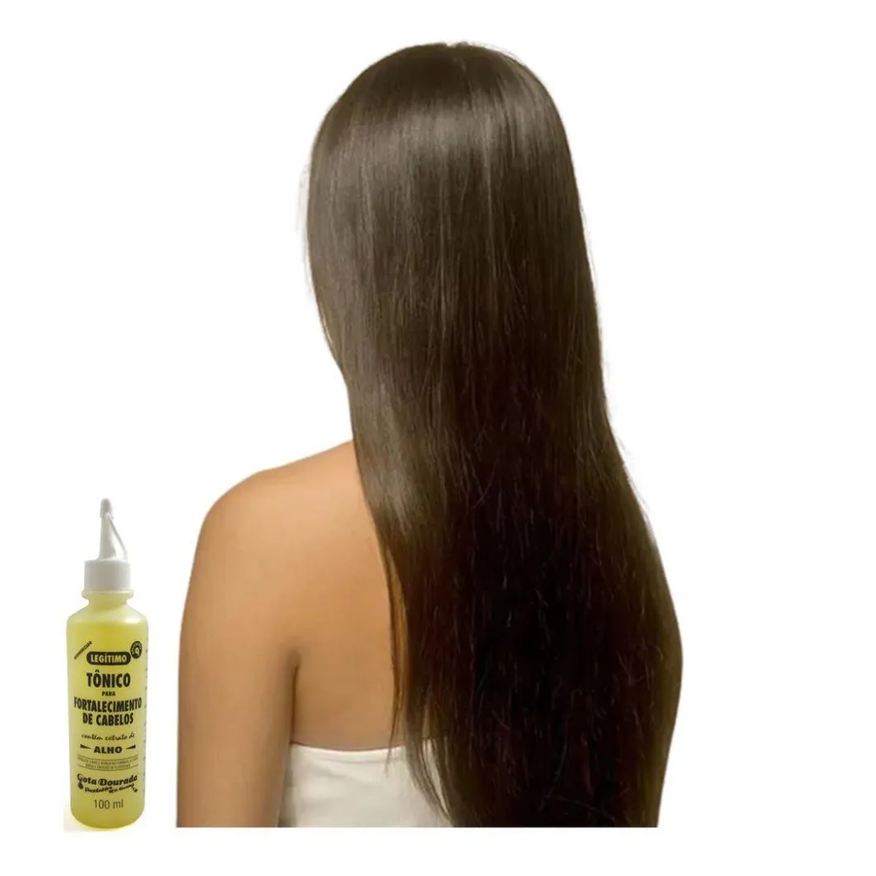 Capilar Tonico Gota Dourada Fortalecimento Alho 100ml