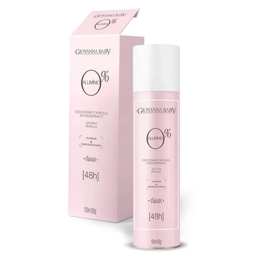Giovanna Baby Desodorante Aero Classic 0% Aluminio 150ml