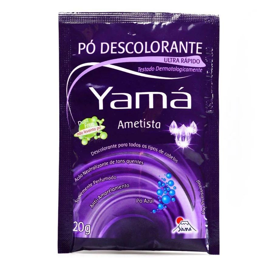 Yamá Po Descolorante Yama 50g Ametista