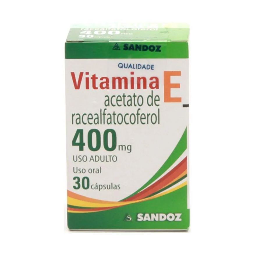 Sandoz Vitamina e 30cps 400mg