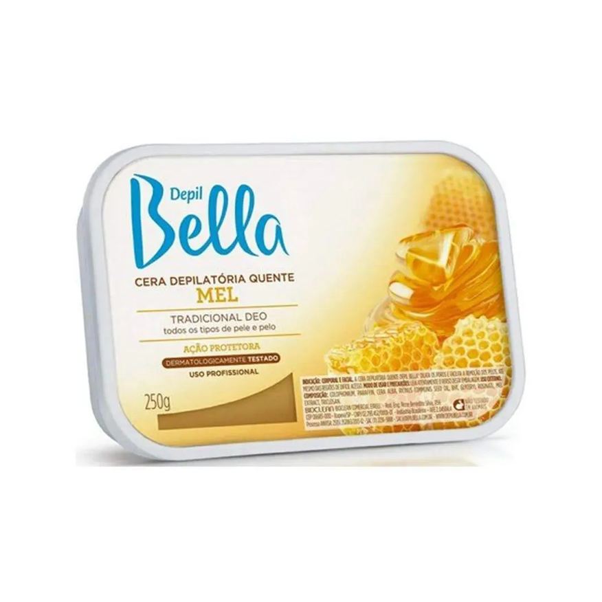 Depil Bella Cera Quente 250g Mel