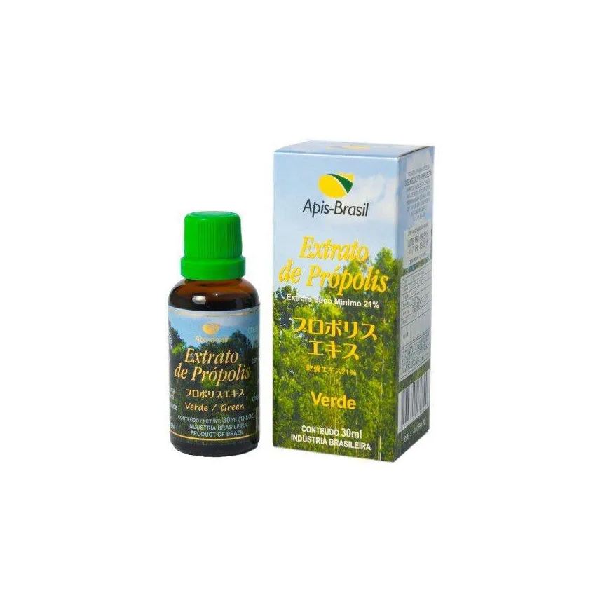 Apis Brasil Extrato de Propolis Verde 21 30ml