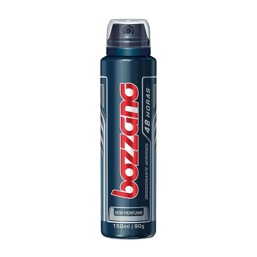 Bozzano Desodorante Antitranspirante Aerosol Sensitive Masculino sem Perfume 48h 150ml