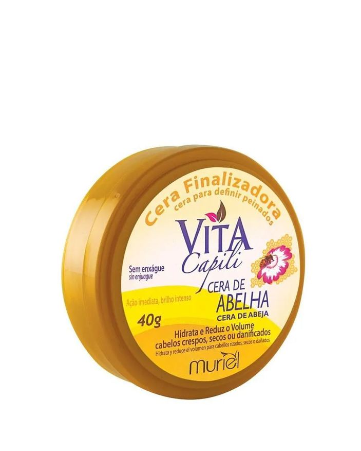 Muriel Cera Finalizadora Vita Capili 40g Abelha
