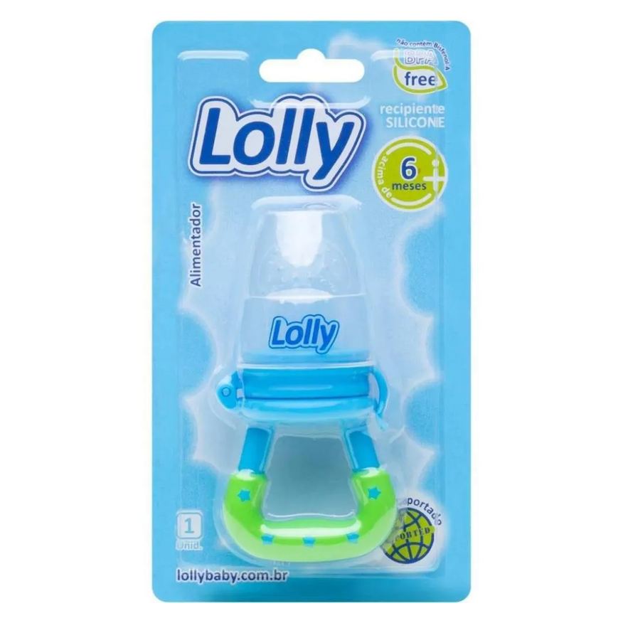 Lolly Alimentador Infantil + de 6 Meses Azul Ref:7360-01