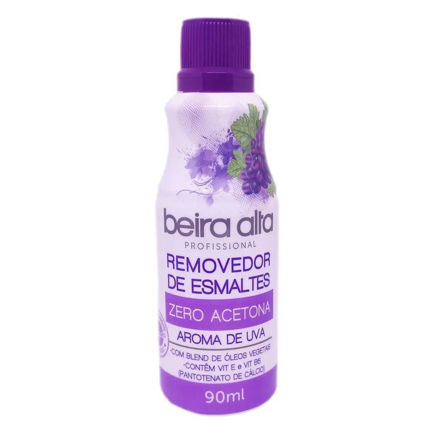 de Removedor Esmaltes Zero Acetona Beira Alta 90ml