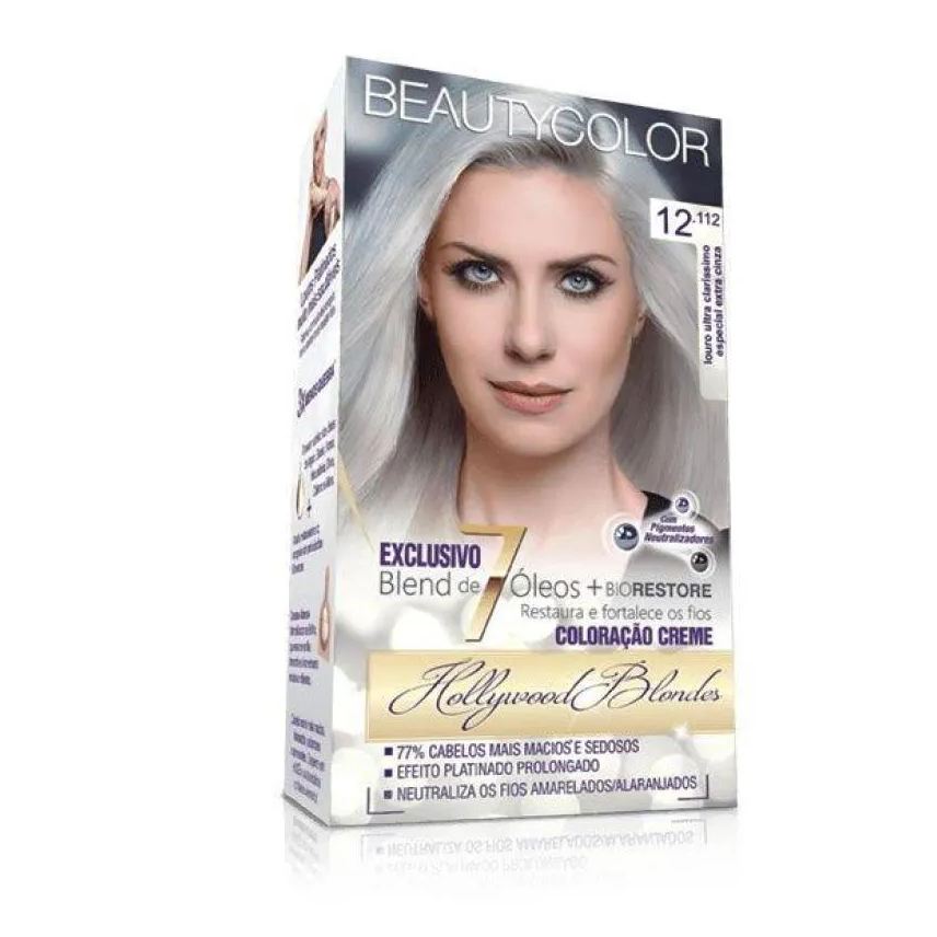Beauty Color Tintura 12.112 Louro Ultra Clarissimo
