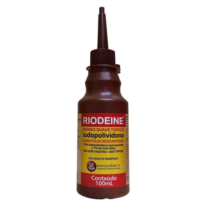 Rioquímica Riodeine Topico 100ml Almotolia
