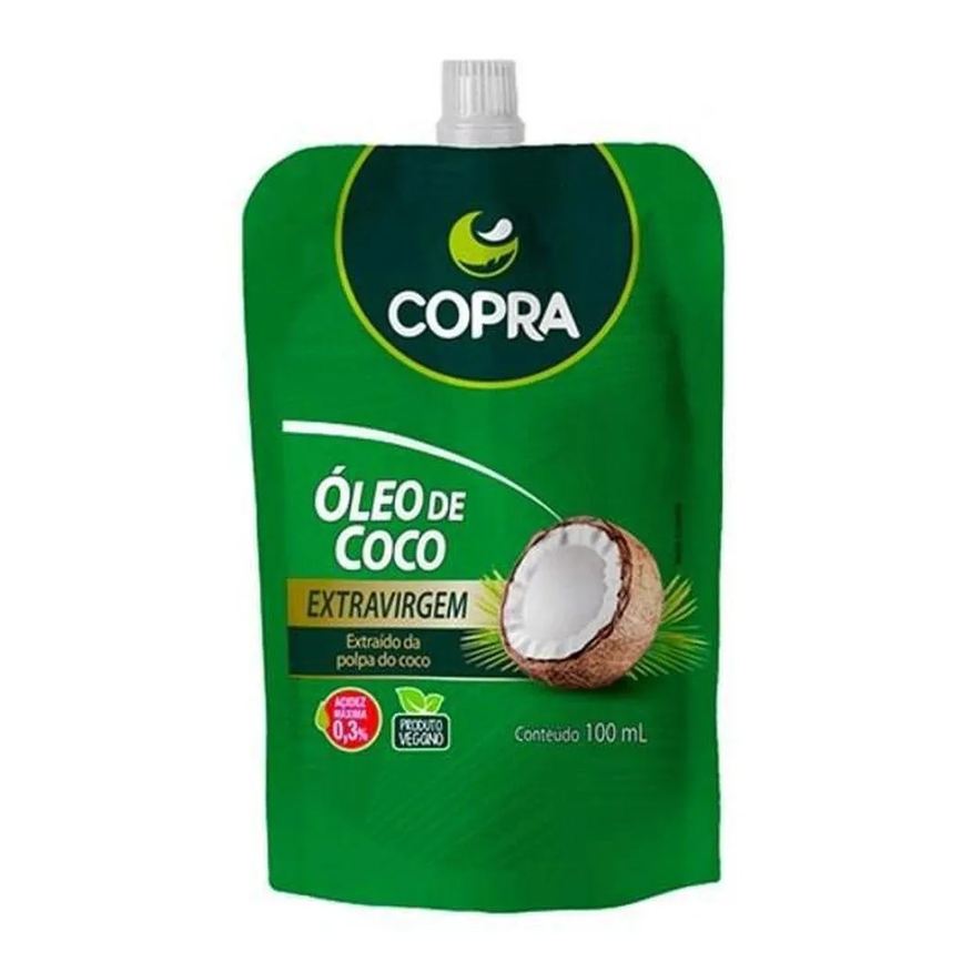 Copra Óleo de Coco Extravirgem 100ml Pouch