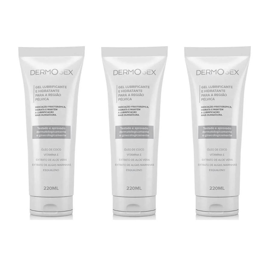A Sós 3x Gel para Ressecamento Intimo Hidratante com Óleo de Coco