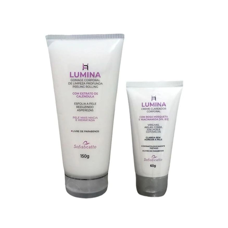Sofisticatto Cosméticos Clareador Gomage Peeling Tira Manchas Corporal Linha Lumina