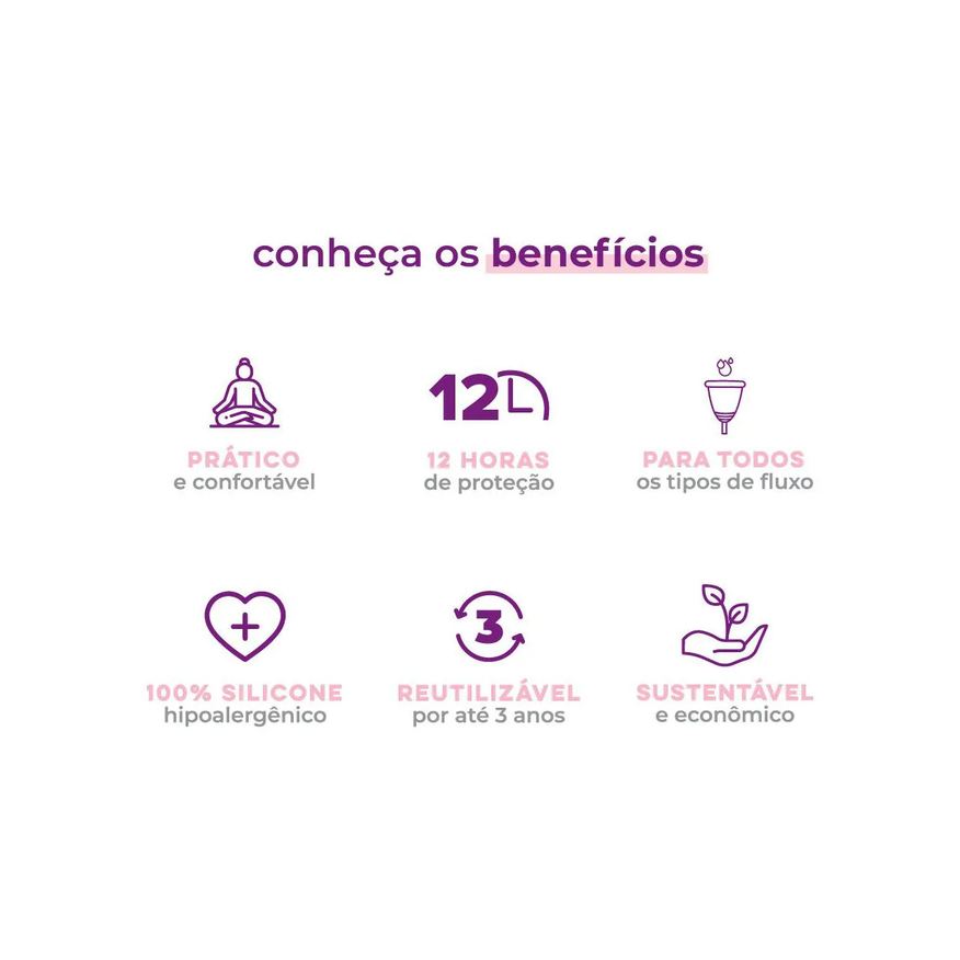 Menstrual Coletor Inciclo - B + Cápsula Esterilizadora Inciclo B (de 20 A 29 Anos E Sem Filhos)