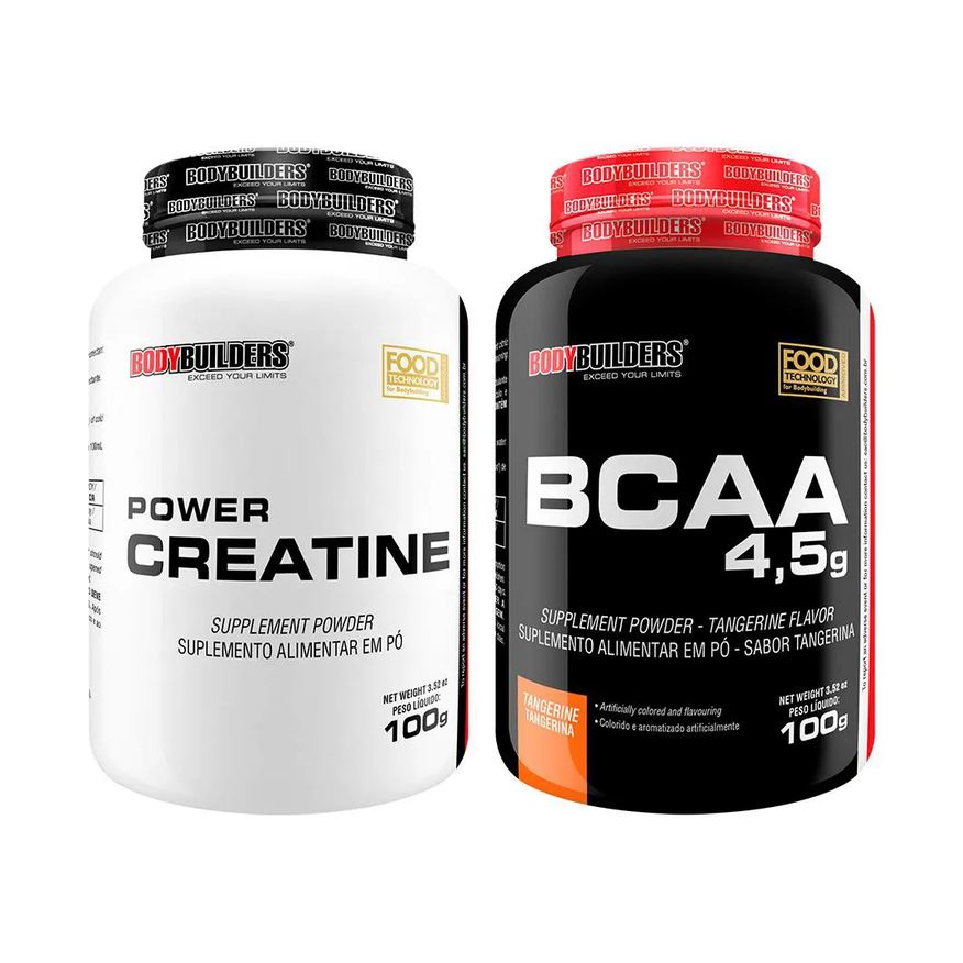 Bodybuilders Kit Bcaa 4,5 100g + Power Creatina 100g