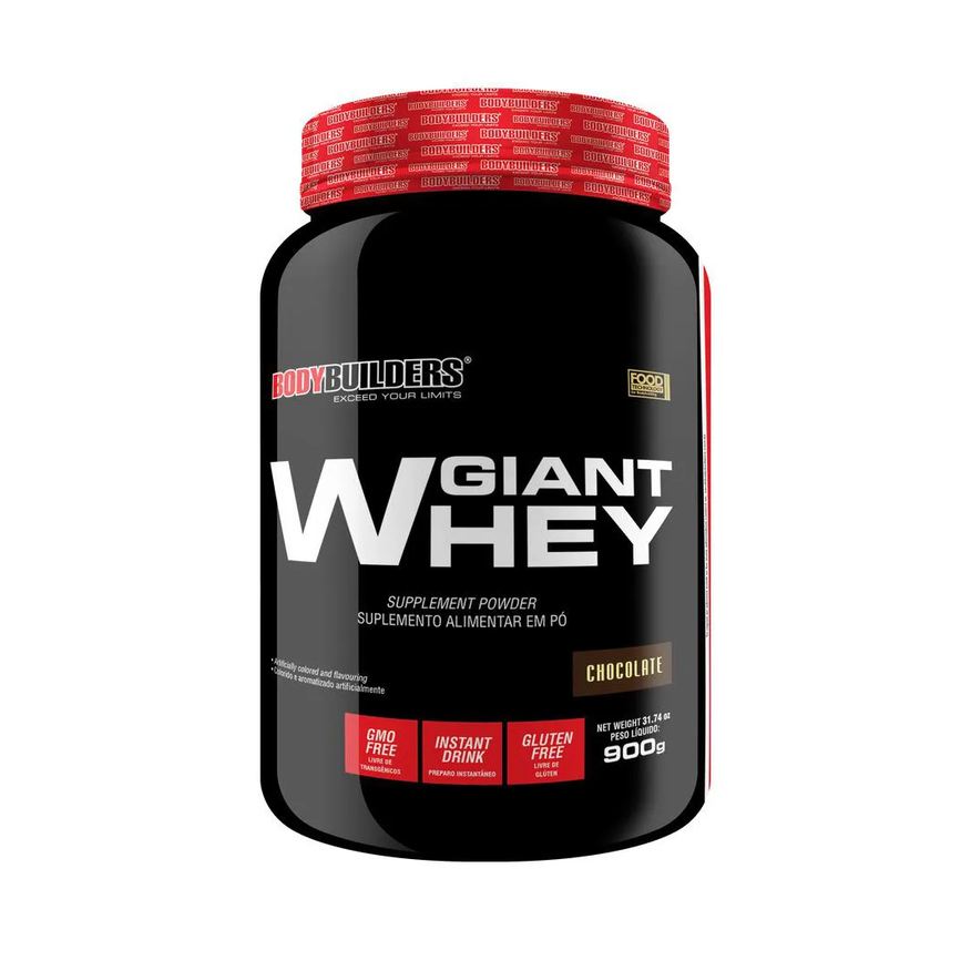 Bodybuilders Giant Whey 900g - Sabor: Chocolate