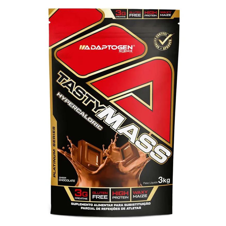 Adaptogen Science Tasty Mass Hipercaloric (3kg) Adaptogen - Chocolate