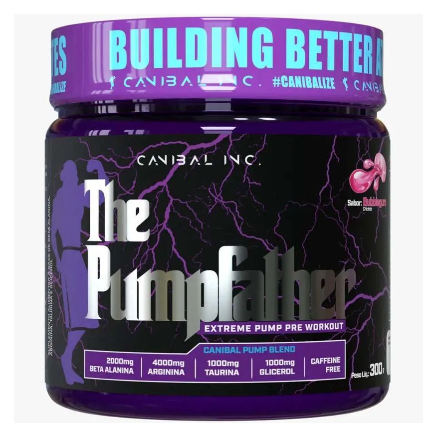 Canibal Inc Pré Treino The Pumpfather Chiclete 300g