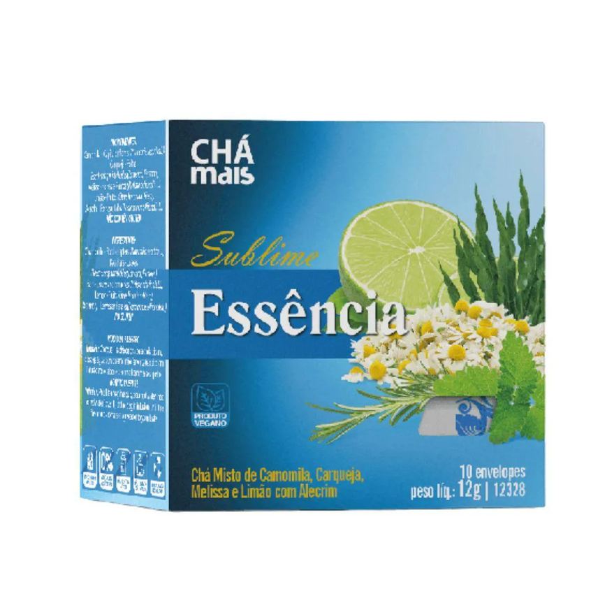 Clinic Mais Chá Misto Sublime Essência 10 Sachês - Chá Mais