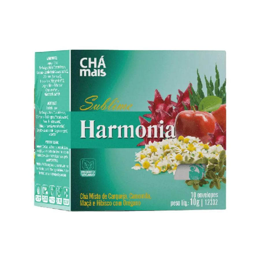 Clinic Mais Chá Misto Sublime Harmonia 10 Sachês - Chá Mais