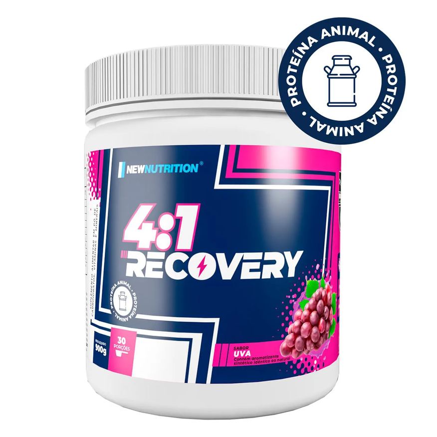 Newnutrition Pós-Treino New Nutrition Endurance Recovery 4:1 Uva 900g