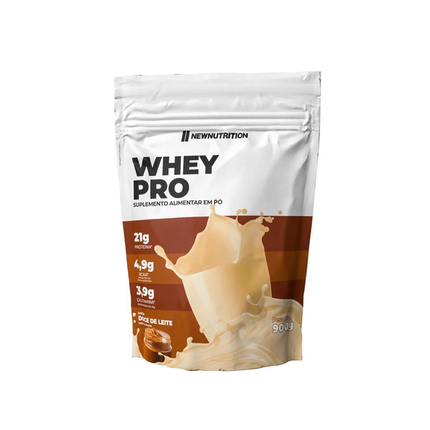 Newnutrition Whey Pro 60% Doce de Leite com Café 900g