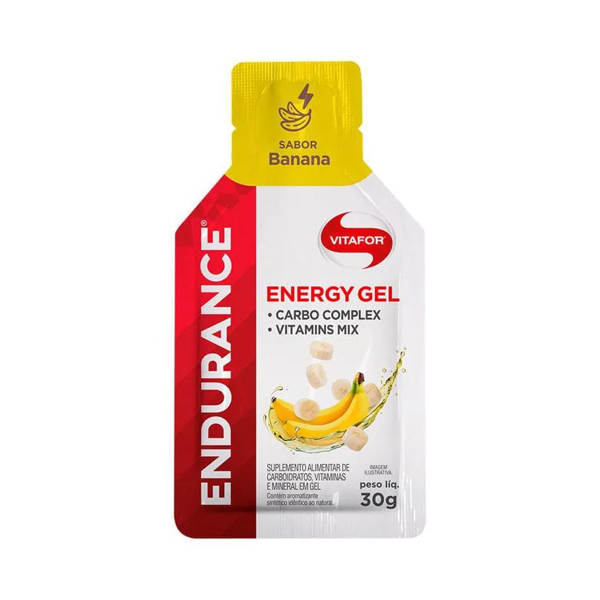 Vitafor Energético em Gel Endurance Energy Banana 30g