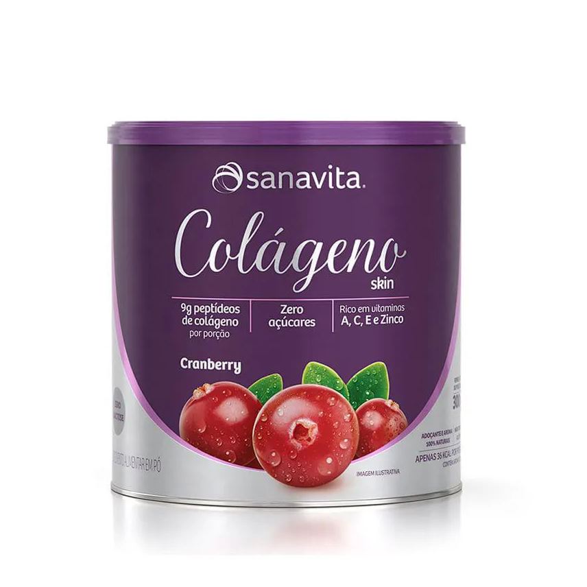 SANAVITA COLáGENO SKIN CRANBERRY 300g