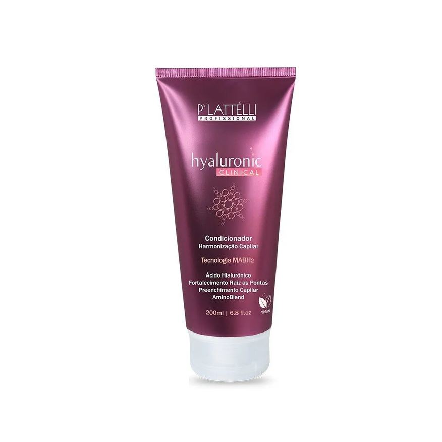 P'Lattélli Profissional Condicionador P`Lattélli Hyaluronic Clinical - 200ml