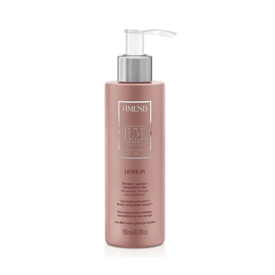 Amend Cosméticos Leave In Amend Luxe Creations Blonde Care 180g