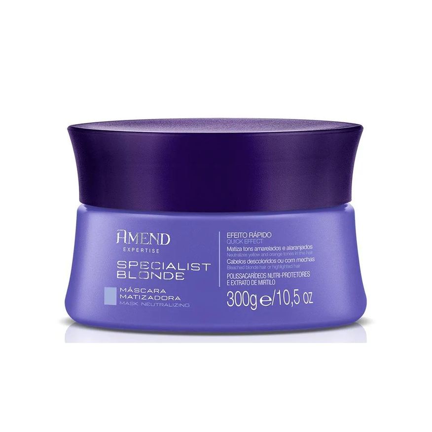Amend Cosméticos Máscara Amend Speciali Blond Matizador - 300g