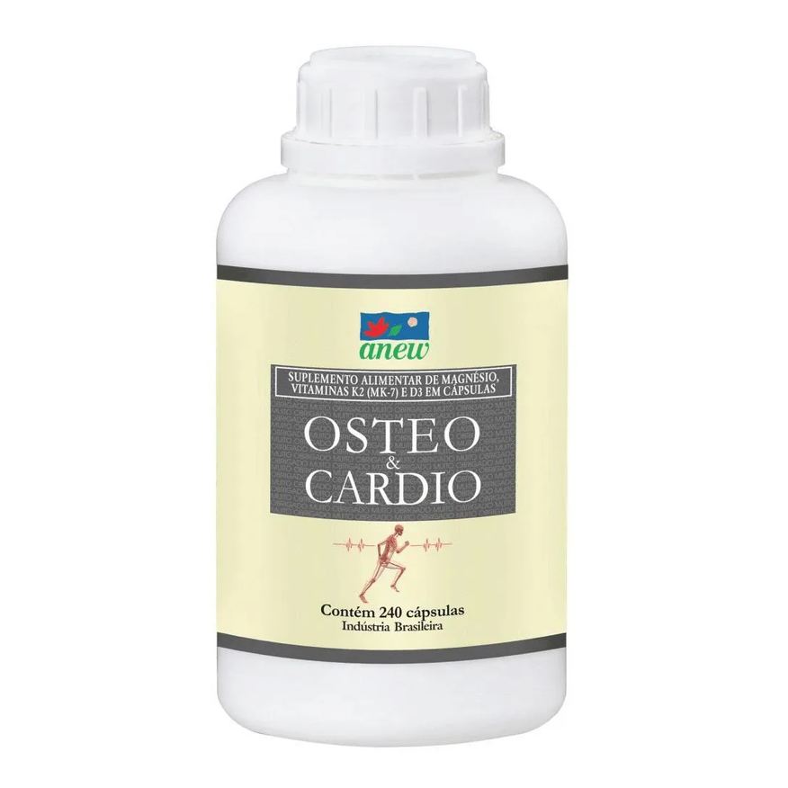 Anew Osteo Cardio 240 Cápsulas 500mg