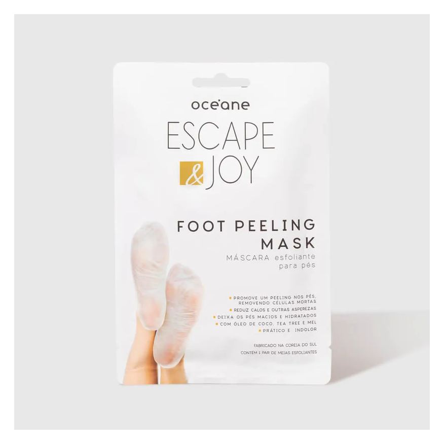 Pés Kit Renovados - Máscara Esfoliante Para Pés (3 Produtos)