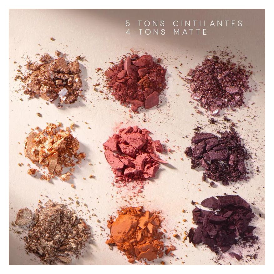 de Paleta Sombras Nádia Tambasco By Océane - To Go My Glam 7.2g