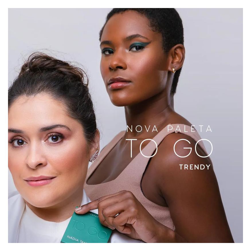 de Paleta Sombras Nádia Tambasco By Océane - To Go Trendy 7.2g