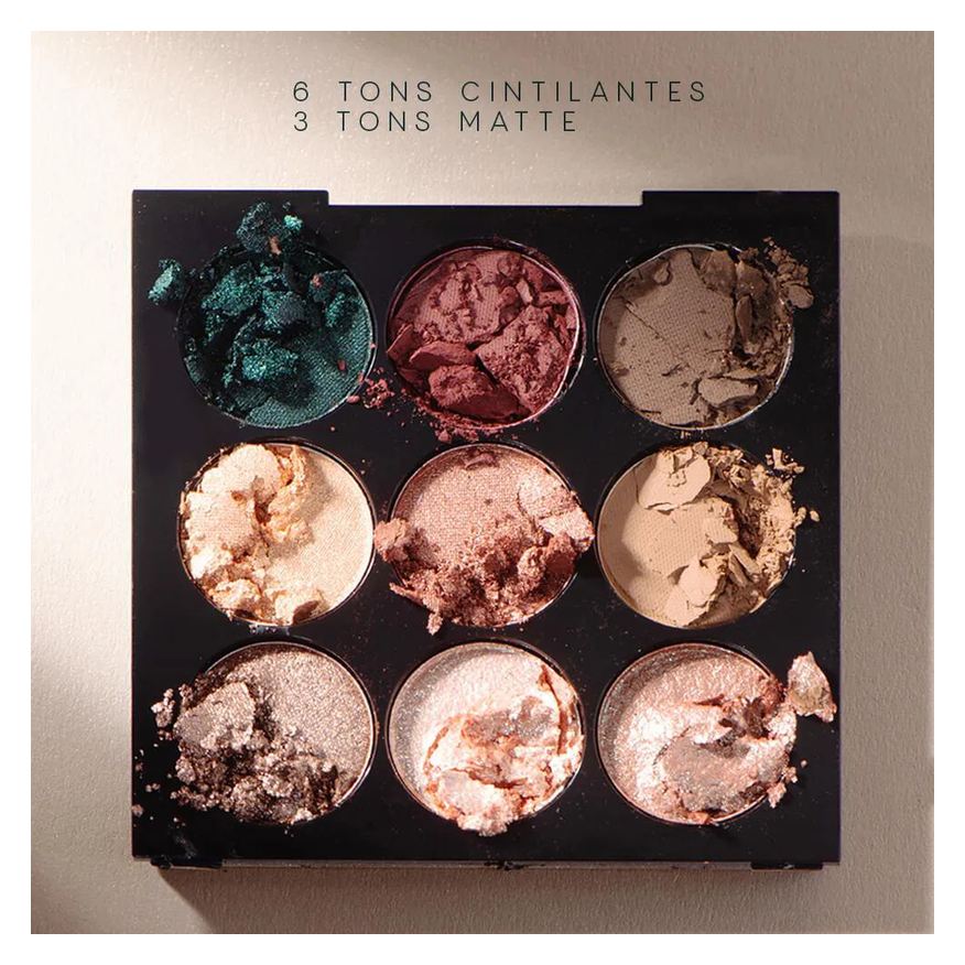 de Paleta Sombras Nádia Tambasco By Océane - To Go Trendy 7.2g