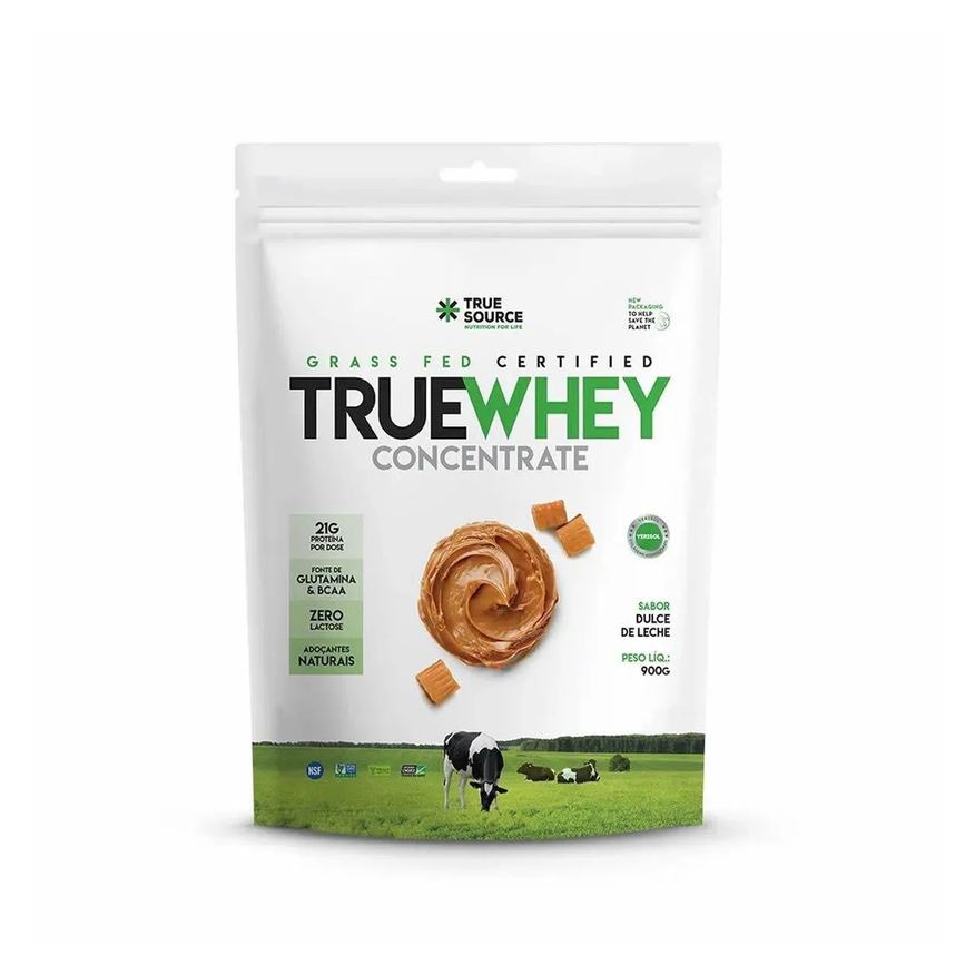 True Whey Concentrate - 900g Refil Dulce de Leche - True Source
