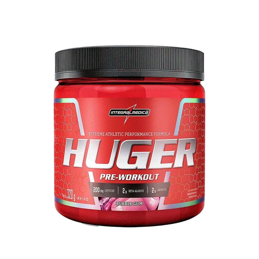Integralmédica Huger Pré-Workout - 320g Bubble Gum