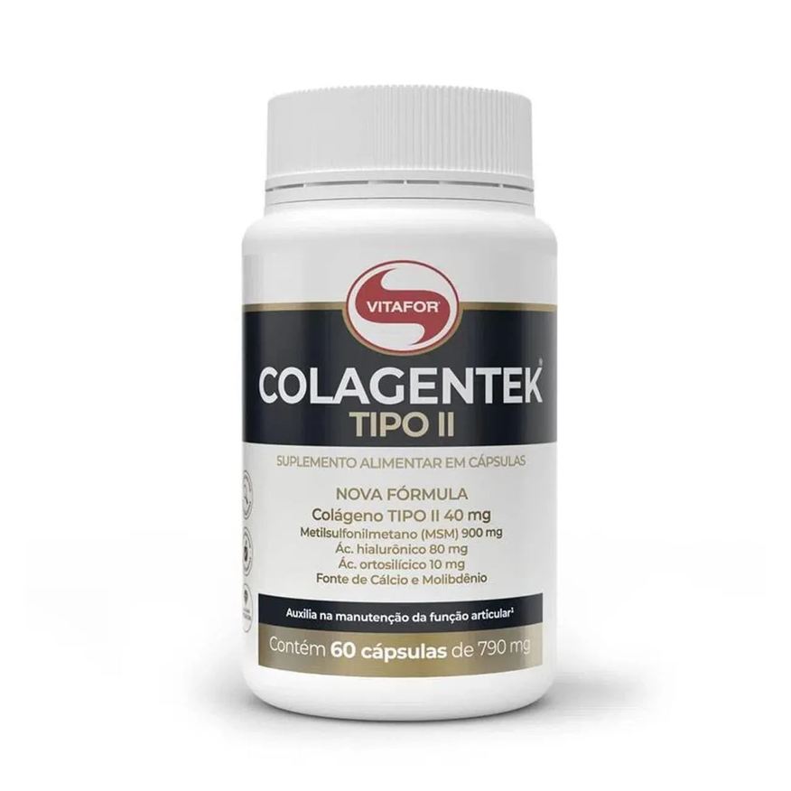 Vitafor Colagentek Tipo Ii - 60 Cápsulas