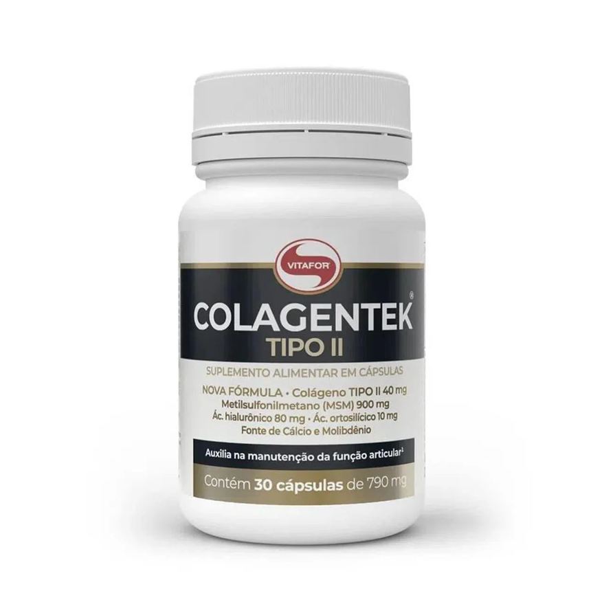Vitafor Colagentek Tipo Ii - 30 Cápsulas