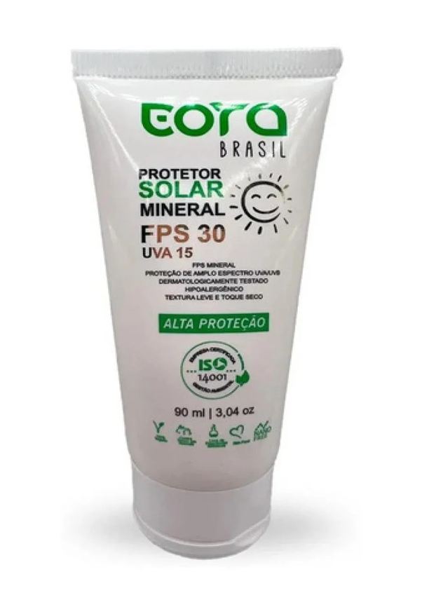Fisioquântic Protetor Solar Eora Vegano Livre de Toxinas Parabenos Fps 30