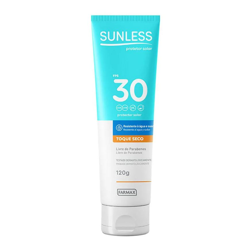 Sunless Protetor Solar Toque Seco Fps30 200g