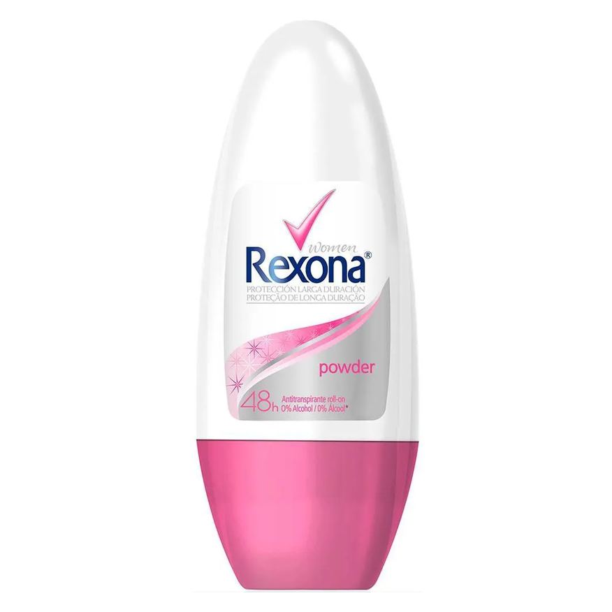 Unilever Desodorante Antitranspirante Roll-on Rexona Woman Powder 50ml