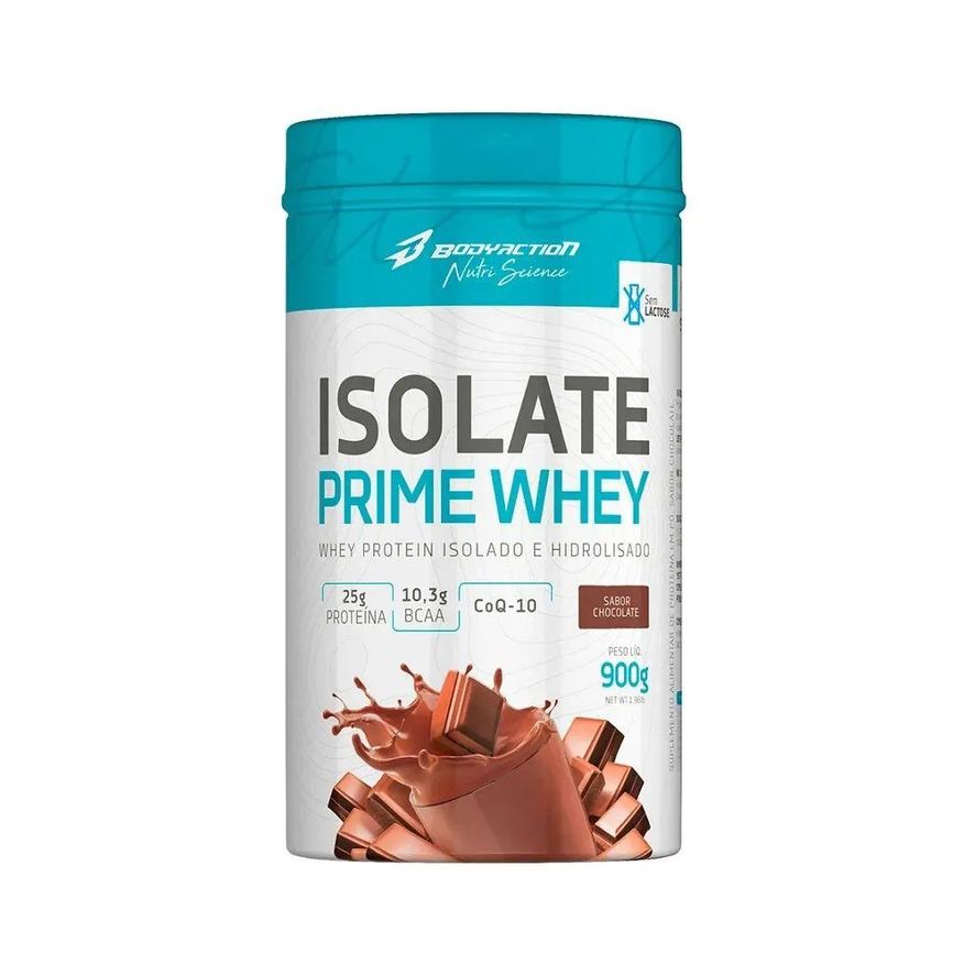 Body Action Whey Protein Isolate Prime Whey Chocolate Natural 900g