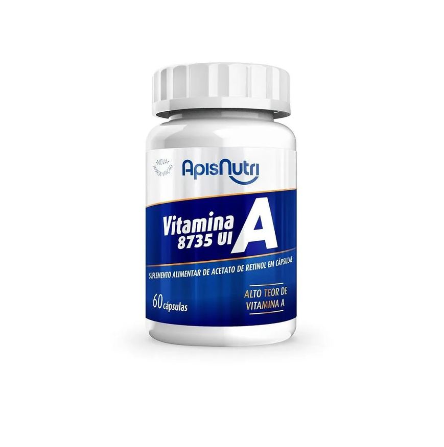 Apisnutri Vitamina a - 280mg (60 Cápsulas) - Padrão: Único