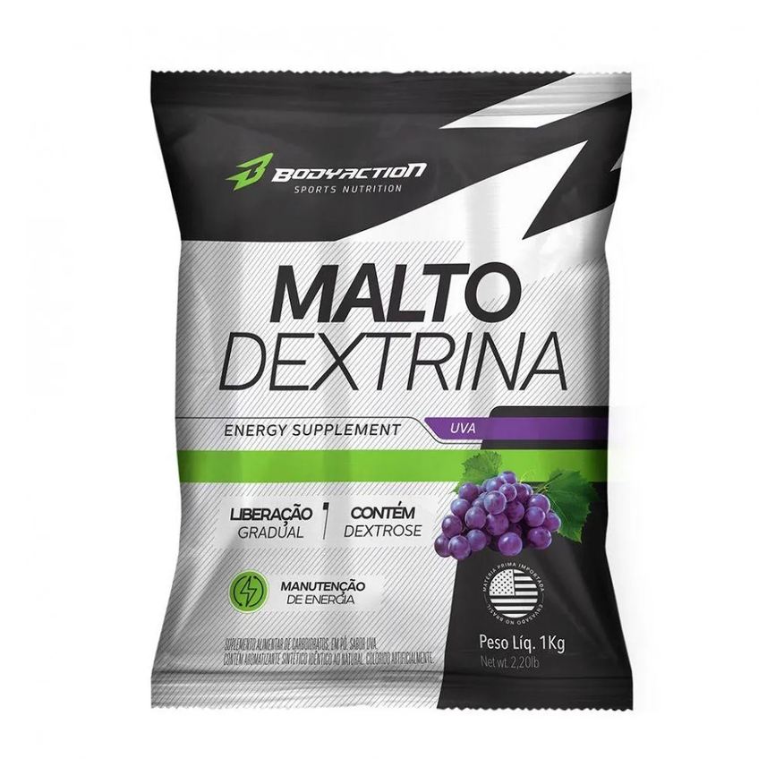Body Action Maltodextrina Malto Dextrin Uva 1kg