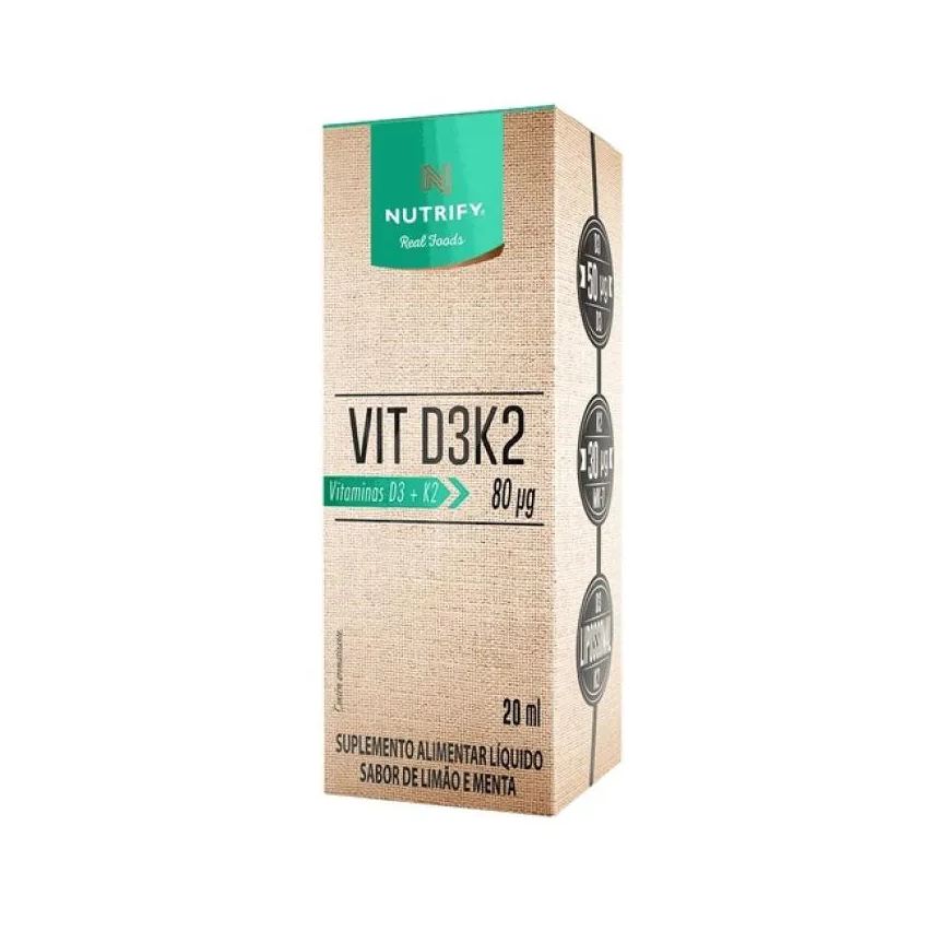 Nutrify Vit D3k2 (20ml) - Padrão: Único