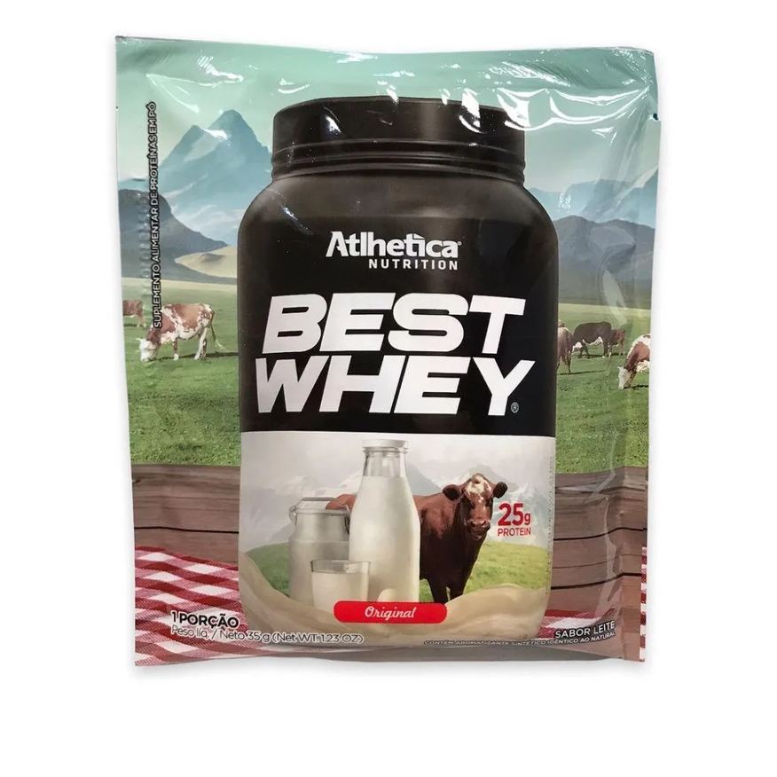 Atlhetica Nutrition Best Whey Sachê (35g) - Sabor: Original